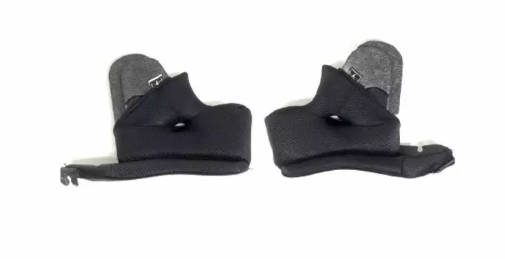 Airoh Commander tvättbara kindkuddar - Hjälm reservdelar - 57-9-COMG - 1