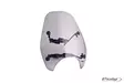 Puig Windshield + Fix Modelo Custom I C/Smoke - MC Vindrutor - 33-0840H - 1