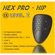 Sweep Hex-Pro hÃ¶ftskydd fÃ¶r mc byxor, CE nivÃ¥ 2 - Armbågsskydd och knäskydd - HEX-PRO-H - 1