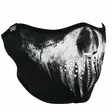 ZanHeadgear neoprenmask, half, Skull Ghost - Hjälmhuvor och balaclavas - WNFM409H - 1