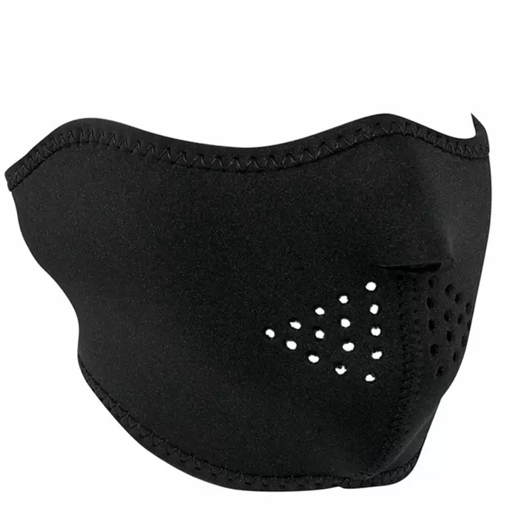 ZanHeadgear neoprenmask, half, svart - Hjälmhuvor och balaclavas - WNFM114H - 1