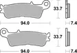 SBS Bromsklossats Racing Sintered 965RSI - MC Bromsbelägg - 23-965RSI - 2