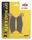 Sbs Bromsklossats Racing Sintered - Motocross bromsbelägg - 23-671RSI - 2