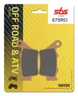 Sbs Bromsklossats Racing Sintered - Motocross bromsbelägg - 23-675RSI - 2