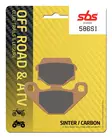 Sbs Bromsklossats Sintered Offroad - Motocross bromsbelägg - 23-586SI - 2
