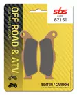 Sbs Bromsklossats Sintered Offroad - Motocross bromsbelägg - 23-671SI - 2