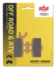 Sbs Bromsklossats Sintered Offroad - Motocross bromsbelägg - 23-752SI - 2