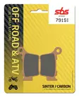 Sbs Bromsklossats Sintered Offroad - Motocross bromsbelägg - 23-791SI - 2