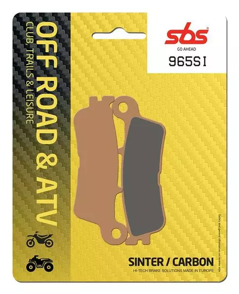SBS Bromsklossats Sintered Offroad 965SI - MC Bromsbelägg - 23-965SI - 1