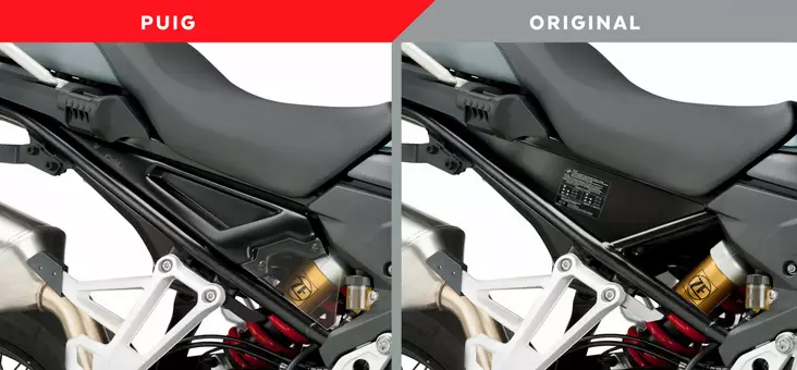 Puig Side Panels Bmw F750Gs/F850Gs/Adv /Matt Black - MC Plastdelar - 33-3596J - 1