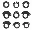 UFO Lock-on Grepp Svart - MC Handtags - 650-1828-K - 2