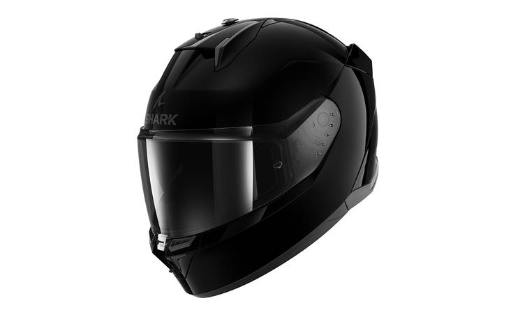 Shark D-Skwal 3, svart - MC integralhjälmar - HE0900EBLK - 1