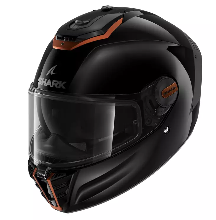 Shark Spartan RS, Svart - MC integralhjälmar - HE8104EKCK - 1