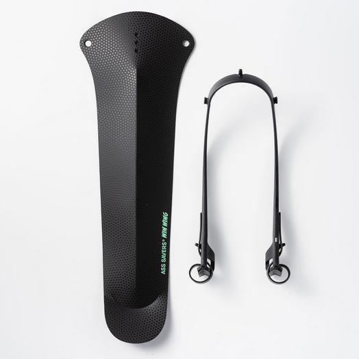 Snabbskärm bak Ass Saver Win Wing 2 Road, Svart - Stänkskärmar - WRS-2-BLK - 1