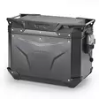 Givi Trekker Outback EVO Black alum. side-case left, 48 ltr, sold without lock - MC Bakväskor - 321-OBKEV48BL - 1