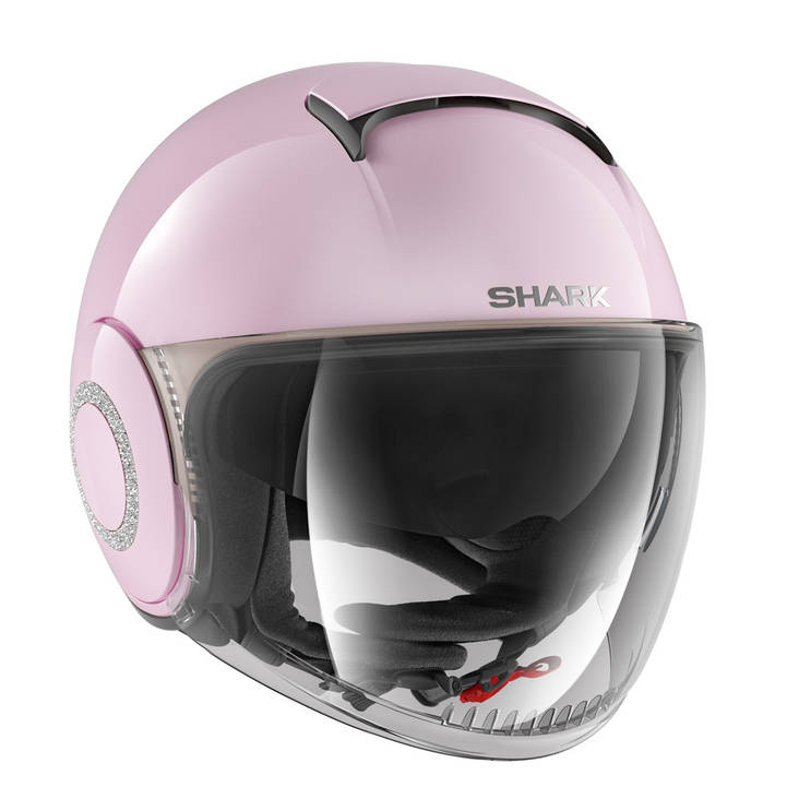 Öppnä hjälm Shark Nano Swarowski, rosa - MC öppningsbara och öppna hjälmar - HE2828EPAR-L - 1