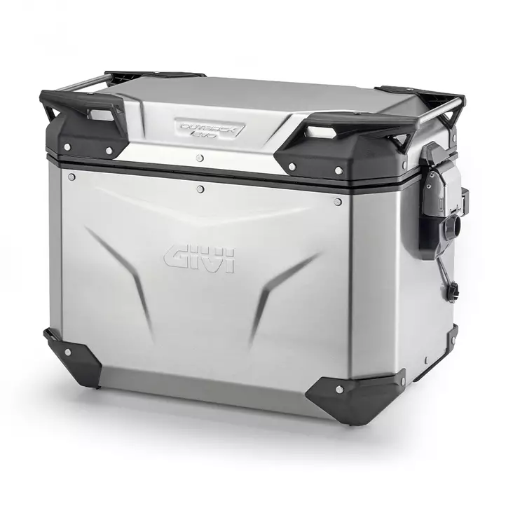 Givi Trekker Outback EVO alum. side-case left, 48 ltr, sold without lock - MC Bakväskor - 321-OBKEV48AL - 1