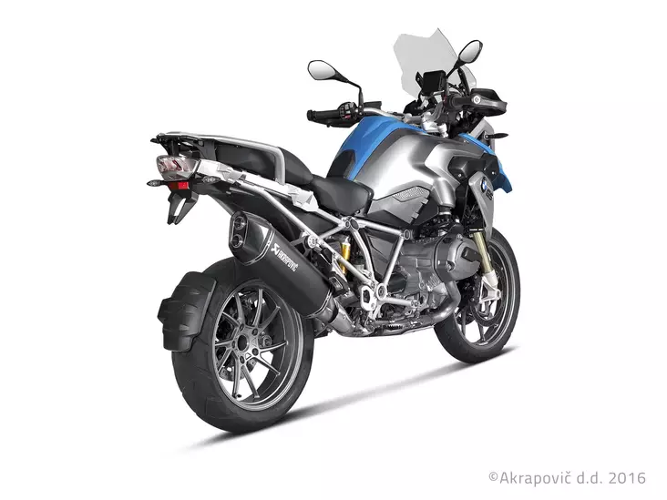 Akrapovic Slip-On Line (Titanium) Svart R1200GS/Adventure 2013-16 - MC Avgasrör - 461-B12SO10-HAABL - 1