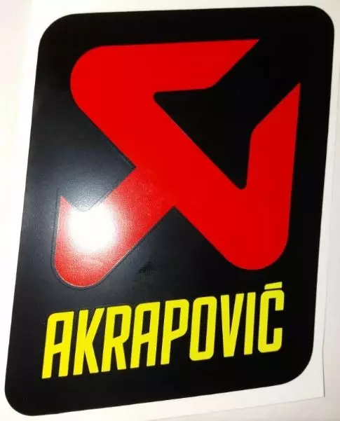 Akrapovic Dekal utsida - MC Avgasrör - 461-PVST2AL - 1