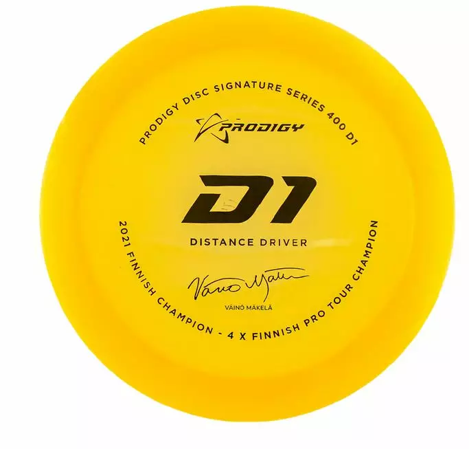 Prodigy D1 400 - Väinö Mäkelä Signature - Distance Drivers - 400-174-MAKELA-YEL - 1