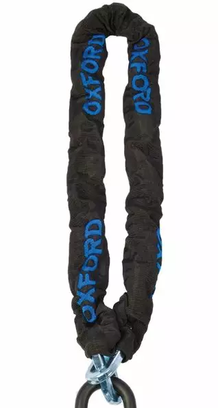 OXFORD 2,5m kedja med loop SSF godkänt - MC Skivbromslås och kedjelås - 362-OFH25L - 1