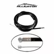 Växelkabel ALLIGATOR dubbelhuvad 2200/2000mm, svart - Växelvajrar - 60696M - 2