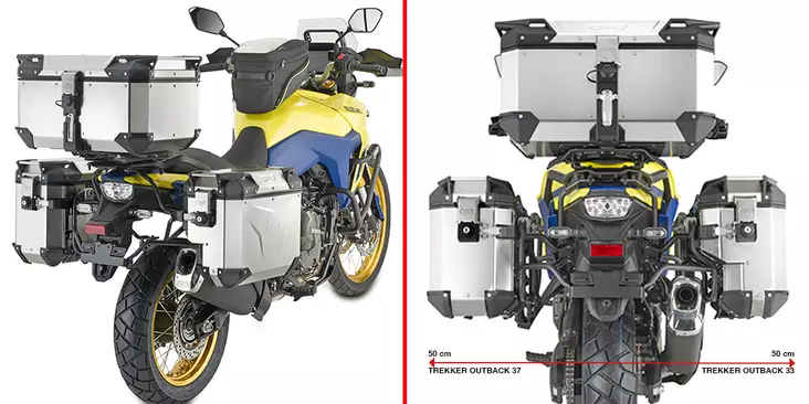 Givi PANNIER HOL. SUZUKI V-STROM 800DE (2023) - MC Väskhållare - 322-PLOS3125CAM - 1