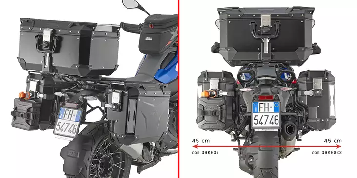 Givi Pannier Holder Bmw R1300Gs (2024) - MC Väskhållare - 322-PLOS5143CAM - 1