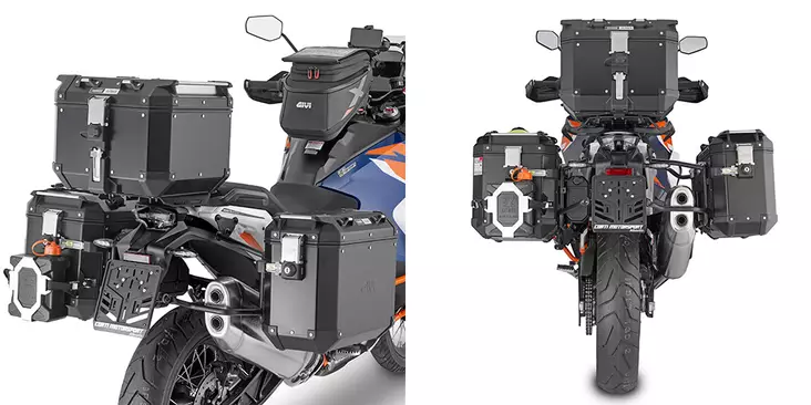 Givi PANN.HOLDER KTM 1290 S.ADV '21 OUTBACK - MC Väskhållare - 322-PLO7713CAM - 1