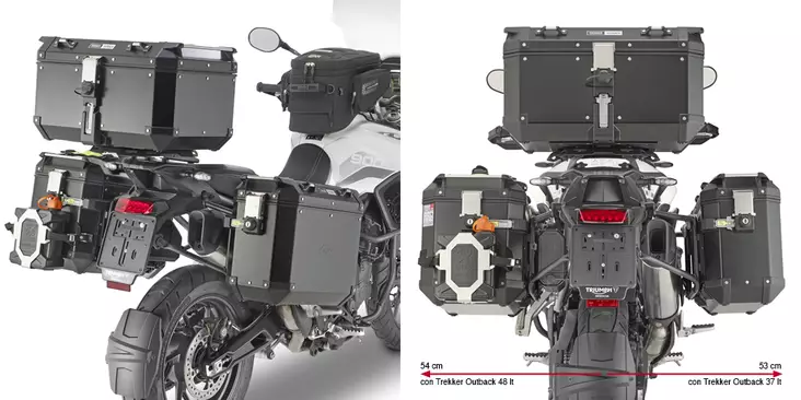 Givi Pannier Holder Triumph Tiger 900 (2024) - MC Väskhållare - 322-PLO6425CAM - 1