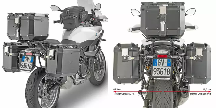 GIVI RAPID RELEASE SIDE CASE HOLDER - MC Väskhållare - 322-PLO5137CAM - 1