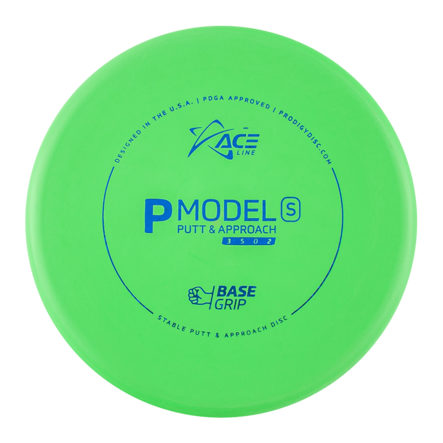 Prodigy ACE Line P Model S BaseGrip - Putt & Approach - P-S-BG-175-GREEN - 1