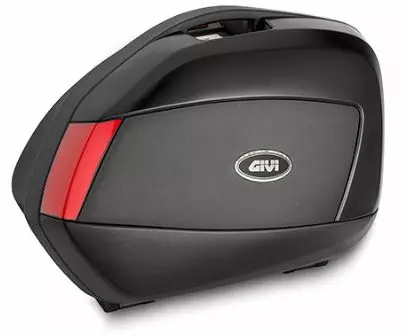 Givi Pair of painted side cases, black with black - MC Sidoväskor - 321-V35N - 1