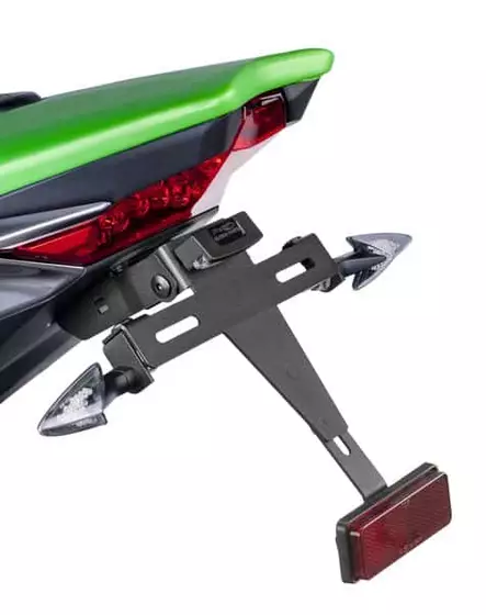 Puig License Support Kawasaki Z1000 14-18/R 17-18' - MC Skylthållare - 33-7102N - 1