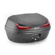 Givi Black Monolock Topcase 45Lt Red Reflect. - MC Bakväskor - 322-E455N - 1