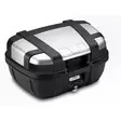 Givi Trekker 52 lit monokey toppbox svart med lock i alum-finish - MC Bakväskor - 321-TRK52N - 1