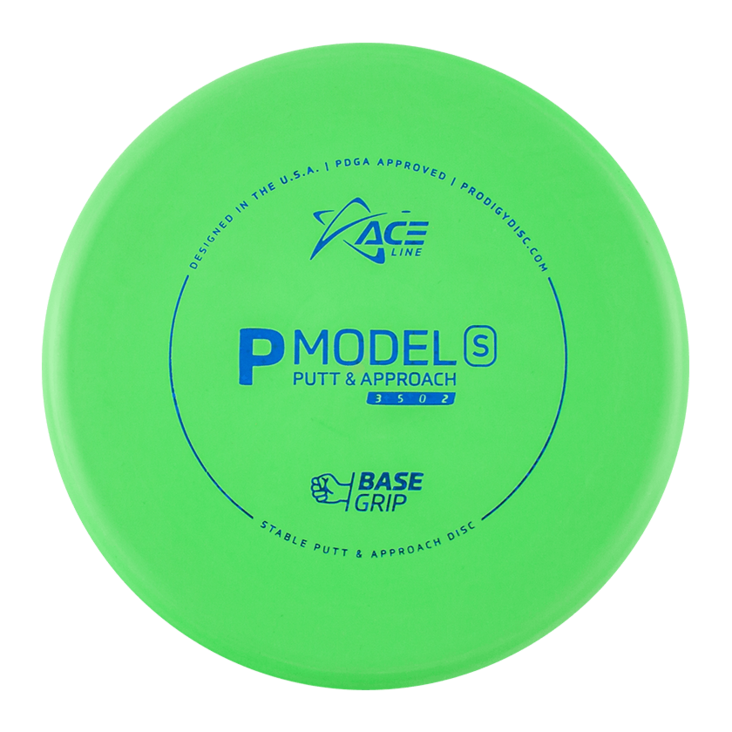 Prodigy ACE Line P Model S BaseGrip - Putt & Approach - P-S-BG-175-GREEN - 1