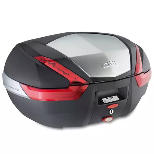 Givi V47 monokey 47lt case with black unpainted cover - MC Bakväskor - 321-V47N - 1