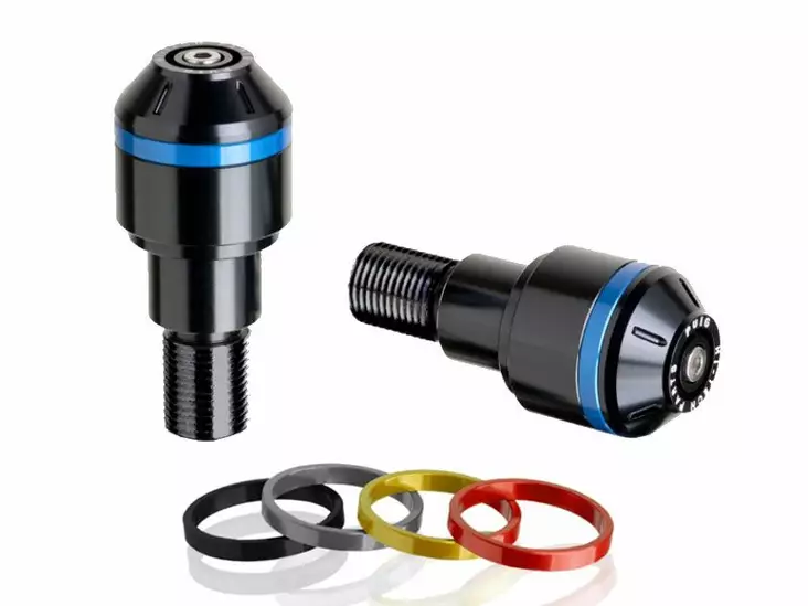 Puig Bar End Aluminum Short W/Rings For Handlebar - MC styren - 33-8334N - 0