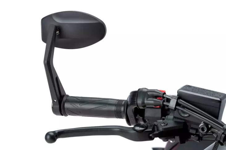Puig Handlebar End Mirror Mp L/Der./Izdo. C/Black - MC Speglar - 33-5220N - 1