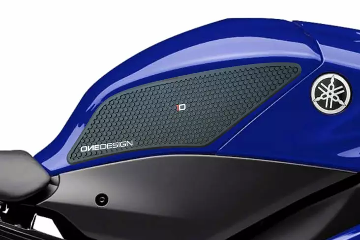 Puig Lateral Tank Pads Yamaha C/Black - MC Tankskydd - 33-20096N - 1