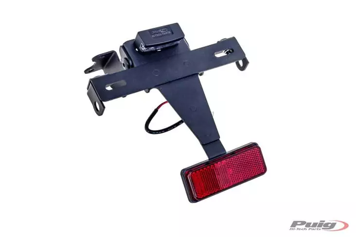 Puig License Support Yamaha Mt-07 14'-18' C/Black - MC Skylthållare - 33-7108N - 1