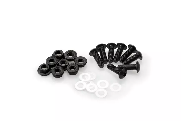 Puig Skruvpaket, svart - MC Vindrutor - 33-0956N - 1