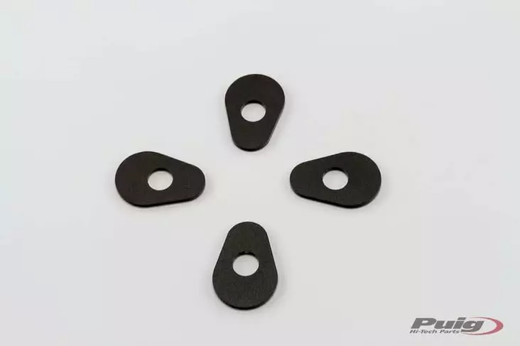 Puig Turn Signals Plate Support By Pair Yamaha Fairings - MC Blinker spacers - 33-3960N - 1