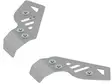 Rear A-arm guards (aluminium): CanAm G2 -2016 - Stödarmsskydd - 028206VP - 2