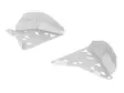 Al. front A-arm guards (pair): CanAm G2 Outlander: CanAm G2 Renegade: (2019+) - Stödarmsskydd - 0223110VP - 1