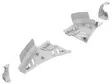 Al. Front A-arm guards (pair) Polaris: Sportsman XP 1000 S - Stödarmsskydd - 0225908VP - 2