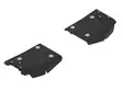 Pl. Rear A-arm guards (pair) Polaris: Sportsman XP 1000 S - Stödarmsskydd - 0226012VP - 2