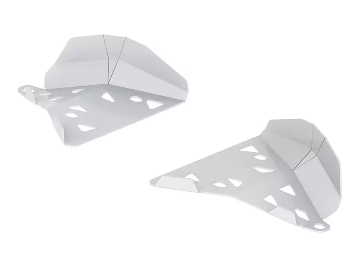 Al. front A-arm guards (pair): CanAm G2 Outlander: CanAm G2 Renegade: (2019+) - Stödarmsskydd - 0223110VP - 1