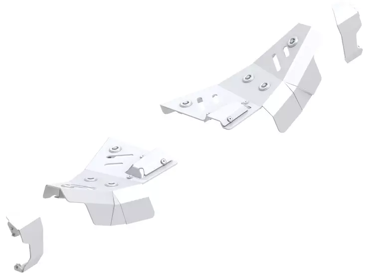 Al. Front A-arm guards (pair) Polaris: Sportsman XP 1000 S - Stödarmsskydd - 0225908VP - 1